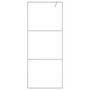 Voir la diapositive 3 : VIDAXL Paroi de douche Argente 80x195 cm Verre ESG transparent