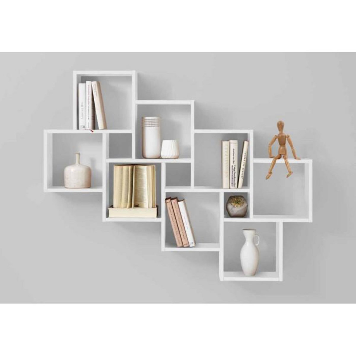 Paris Prix Étagère Murale Design  Riolo  120cm Blanc