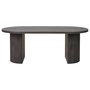 Voir la diapositive 2 : LISA DESIGN Oliva - table basse - effet bois - 120 cm