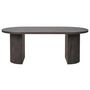Voir la diapositive 2 : LISA DESIGN Oliva - table basse - effet bois - 120 cm