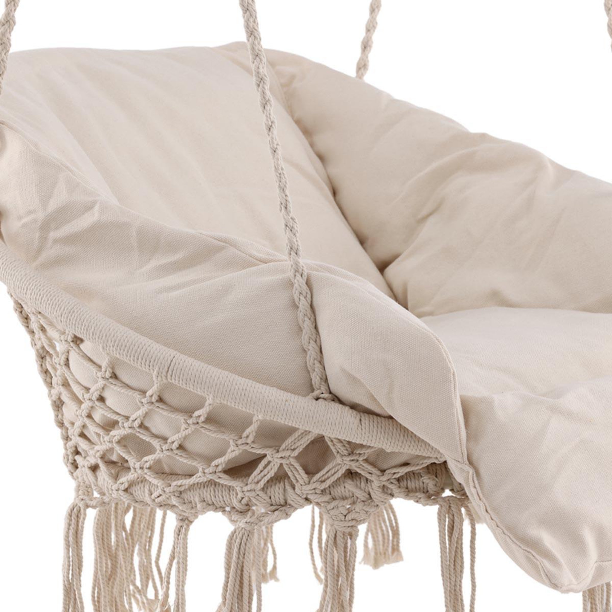Voir la diapositive 3 : Paris Prix Fauteuil suspendu  hamtic  90cm blanc