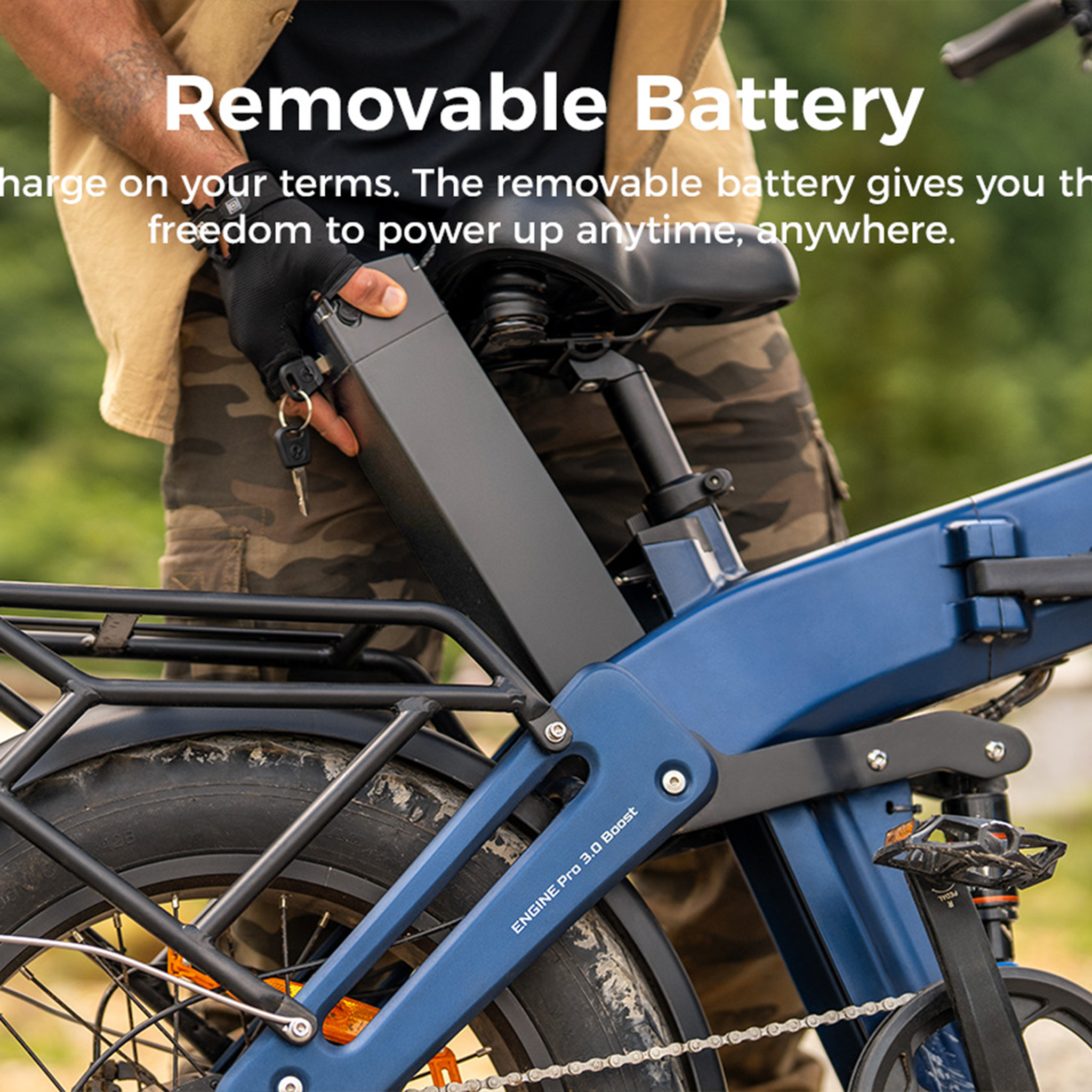 Voir la diapositive 6 : ENGWE Vélo électrique pliant ENGWE Engine Pro 3.0 Boost