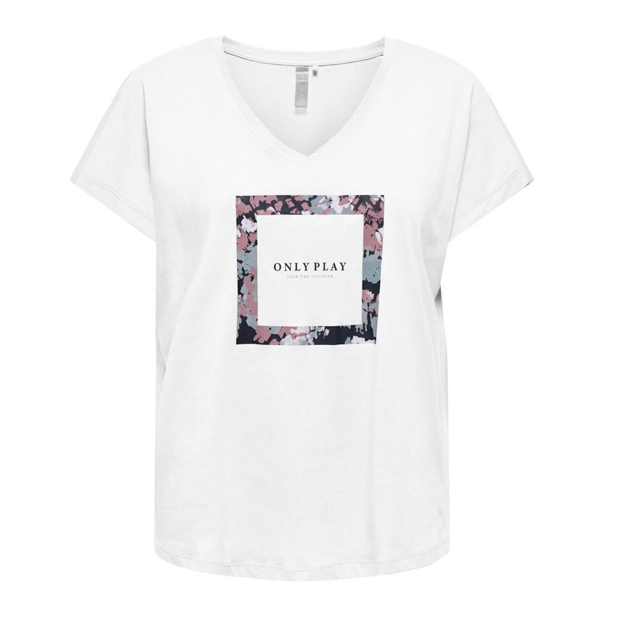 Only T Shirt  Femme ONLY Mally Life Loose