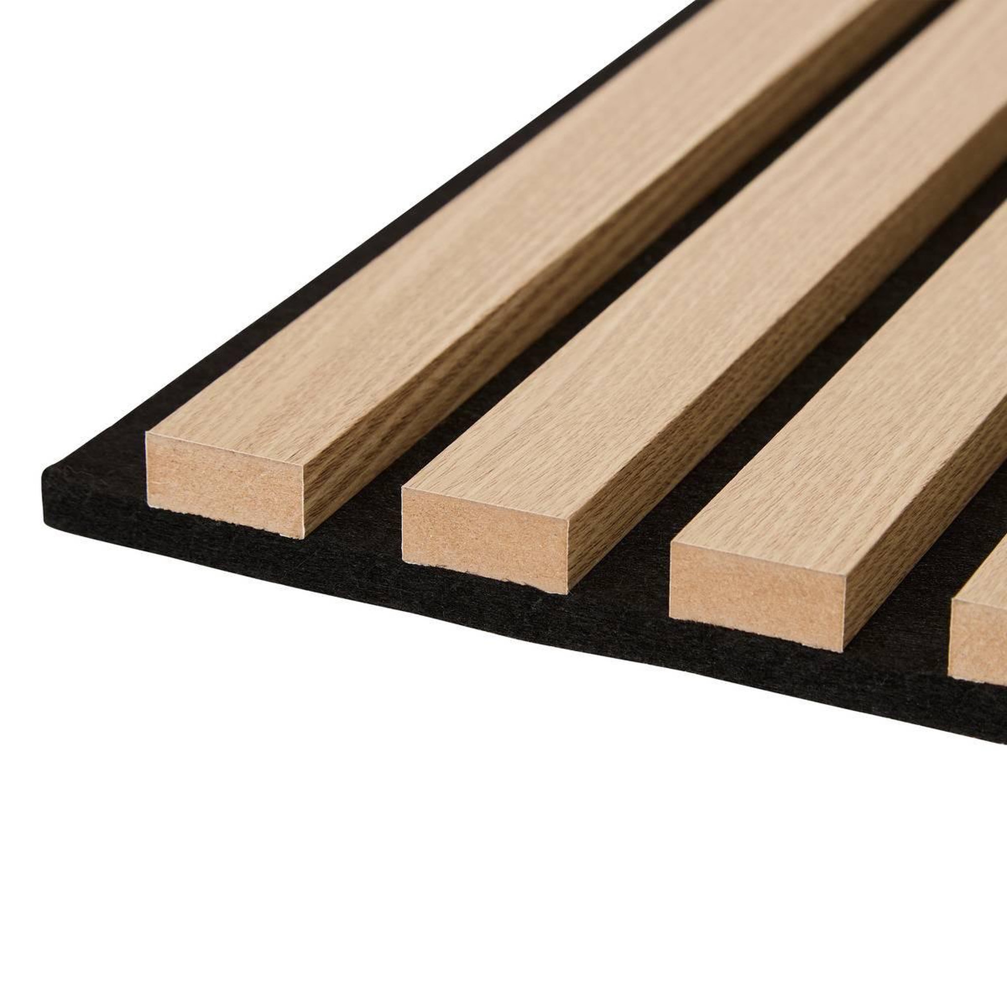 Voir la diapositive 3 : ATMOSPHERA Lot de 3 panneaux déco  colva  30x30cm naturel