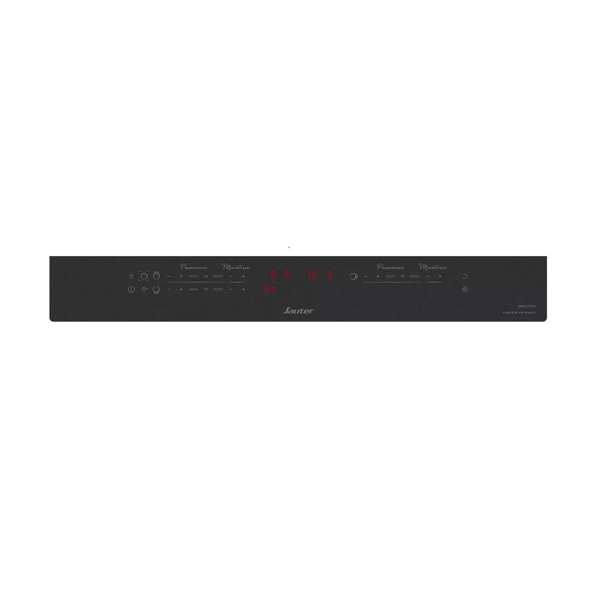 Voir la diapositive 2 : Sauter Table de cuisson induction 60cm 3 feux 7400w - spi5331m