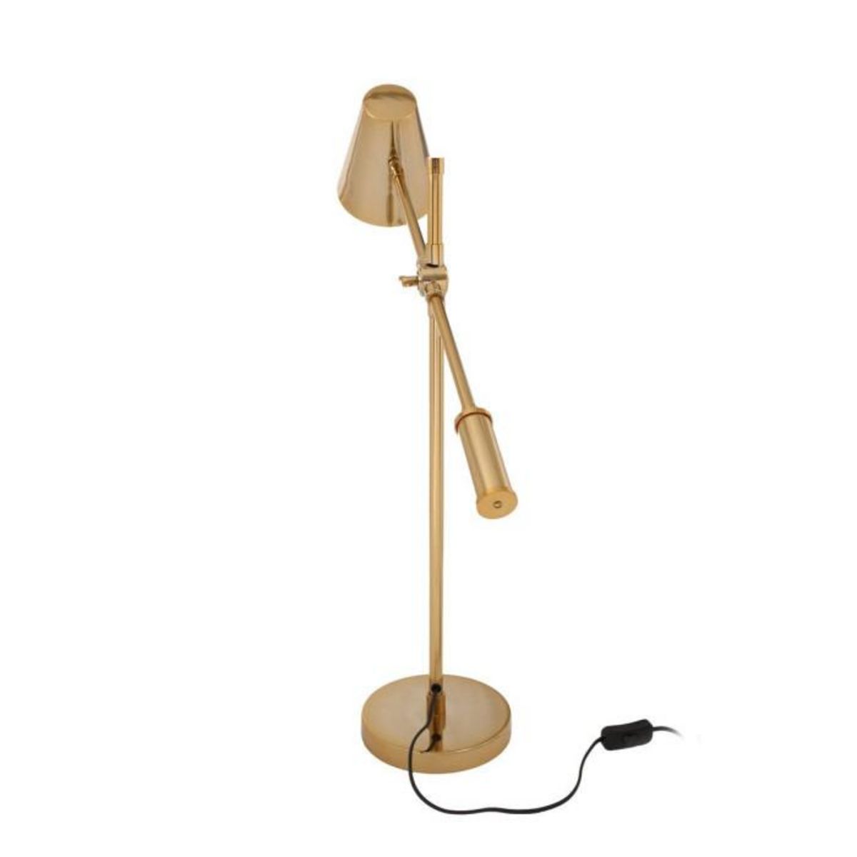 Paris Prix Lampe à Poser Industriel  Celeste  74cm Or