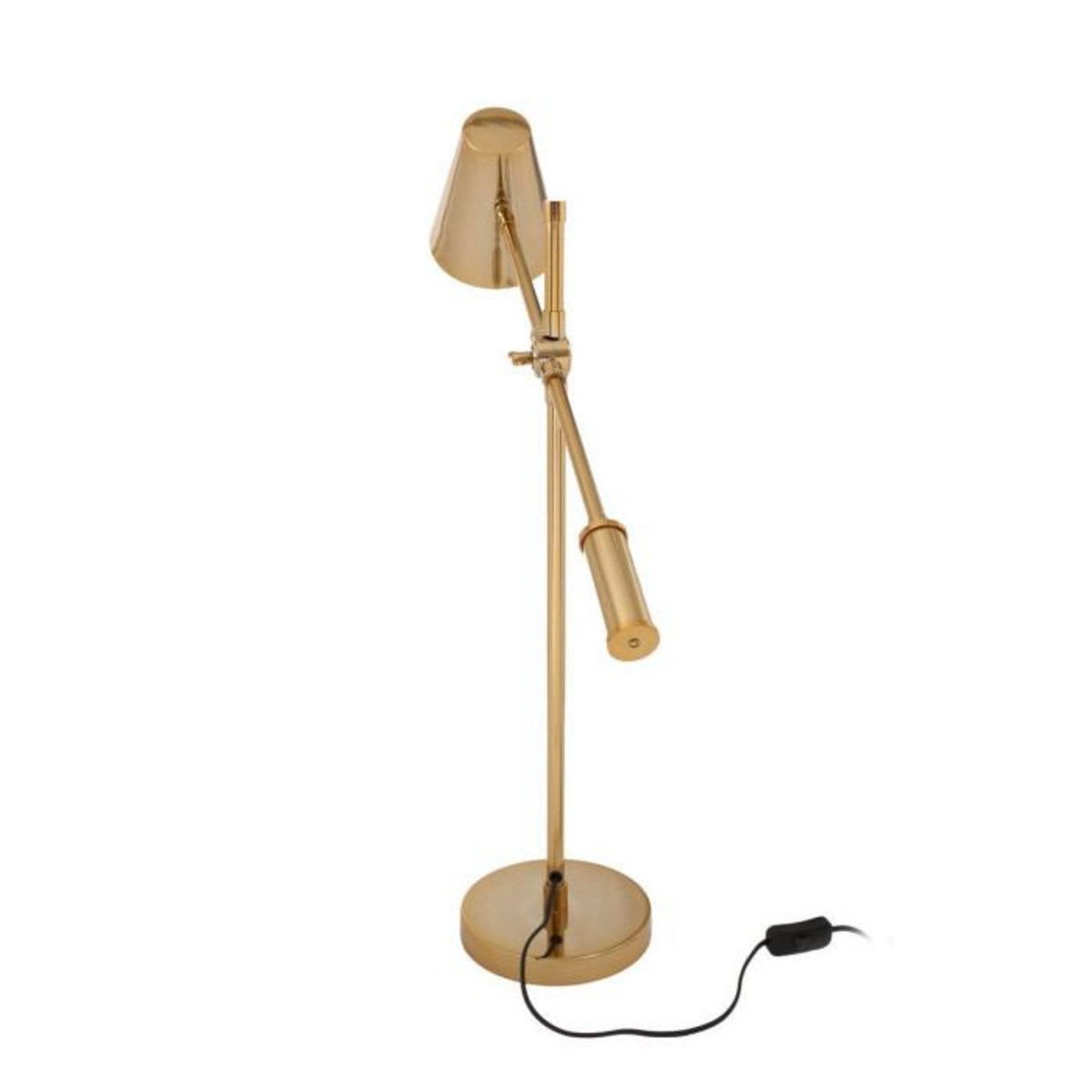 Paris Prix Lampe à Poser Industriel  Celeste  74cm Or