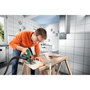 Voir la diapositive 2 : BOSCH Scie circulaire plongeante BOSCH PKS16 Multi - 400W - 3 lames incluses