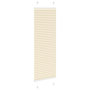 Voir la diapositive 4 : VIDAXL Store plisse creme 50x100 cm largeur du tissu 49,4 cm polyester