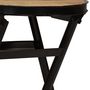 Voir la diapositive 5 : VIDAXL Bureau avec tabouret pliant Bois de manguier massif 115x50x76cm