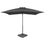 Voir la diapositive 1 : VIDAXL Parasol de jardin avec base portable anthracite
