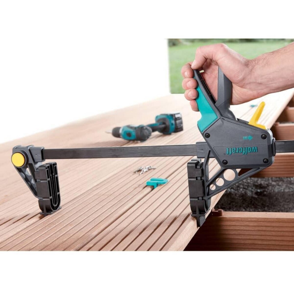 WOLFCRAFT wolfcraft Ensemble de pose de plancher 6988000