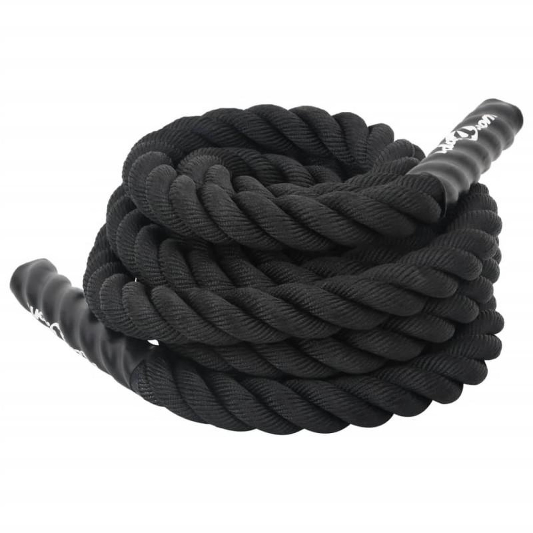 Voir la diapositive 6 : VIDAXL Corde de combat noir 6 m 4,5 kg polyester