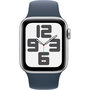 Voir la diapositive 2 : APPLE Montre connectée SE 40mm Alu/Argent Bleu Orage S/M cellular 2023
