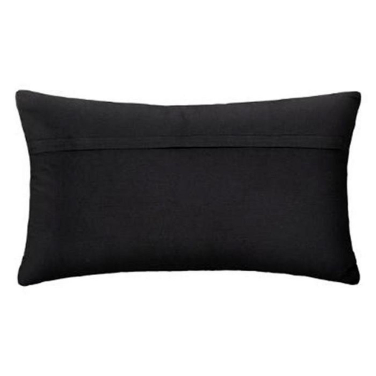 ATMOSPHERA Coussin Déco  Jacquard Shine  39x59cm Noir
