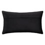 Voir la diapositive 2 : ATMOSPHERA Coussin Déco  Jacquard Shine  39x59cm Noir