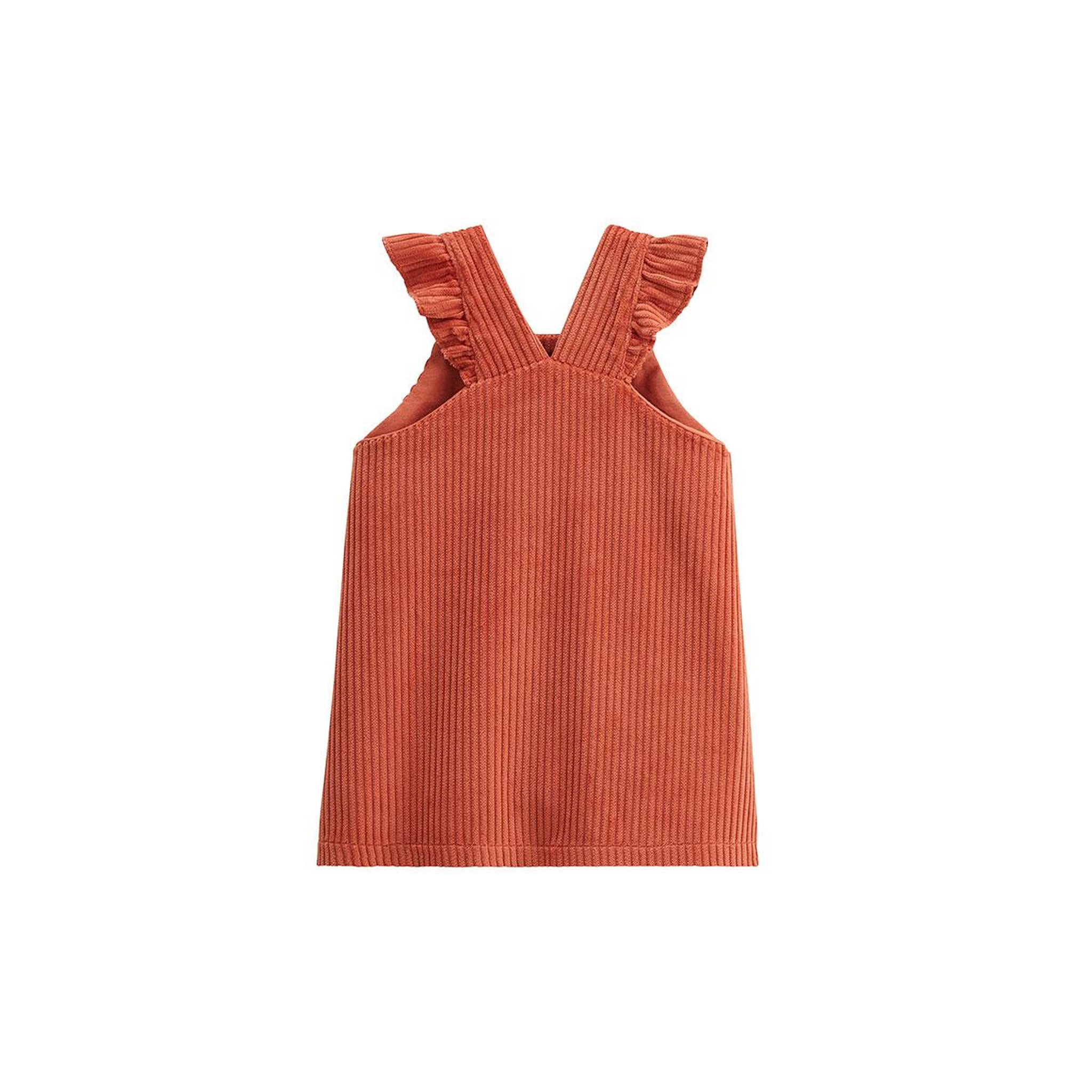Voir la diapositive 2 : Petit Béguin Robe enfant en velours côtelé manouk