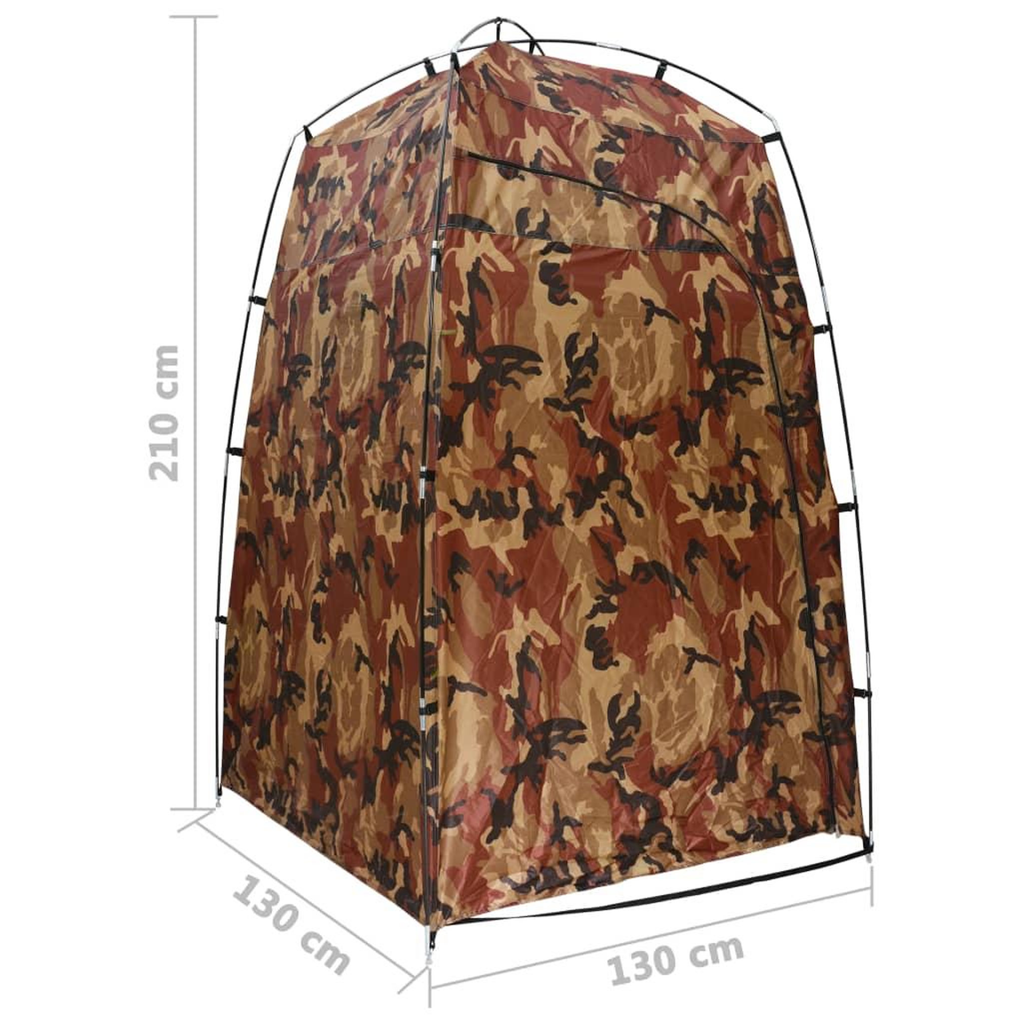 Voir la diapositive 6 : VIDAXL Tente de vestiaire/WC/ Douche Camouflage
