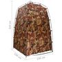 Voir la diapositive 6 : VIDAXL Tente de vestiaire/WC/ Douche Camouflage