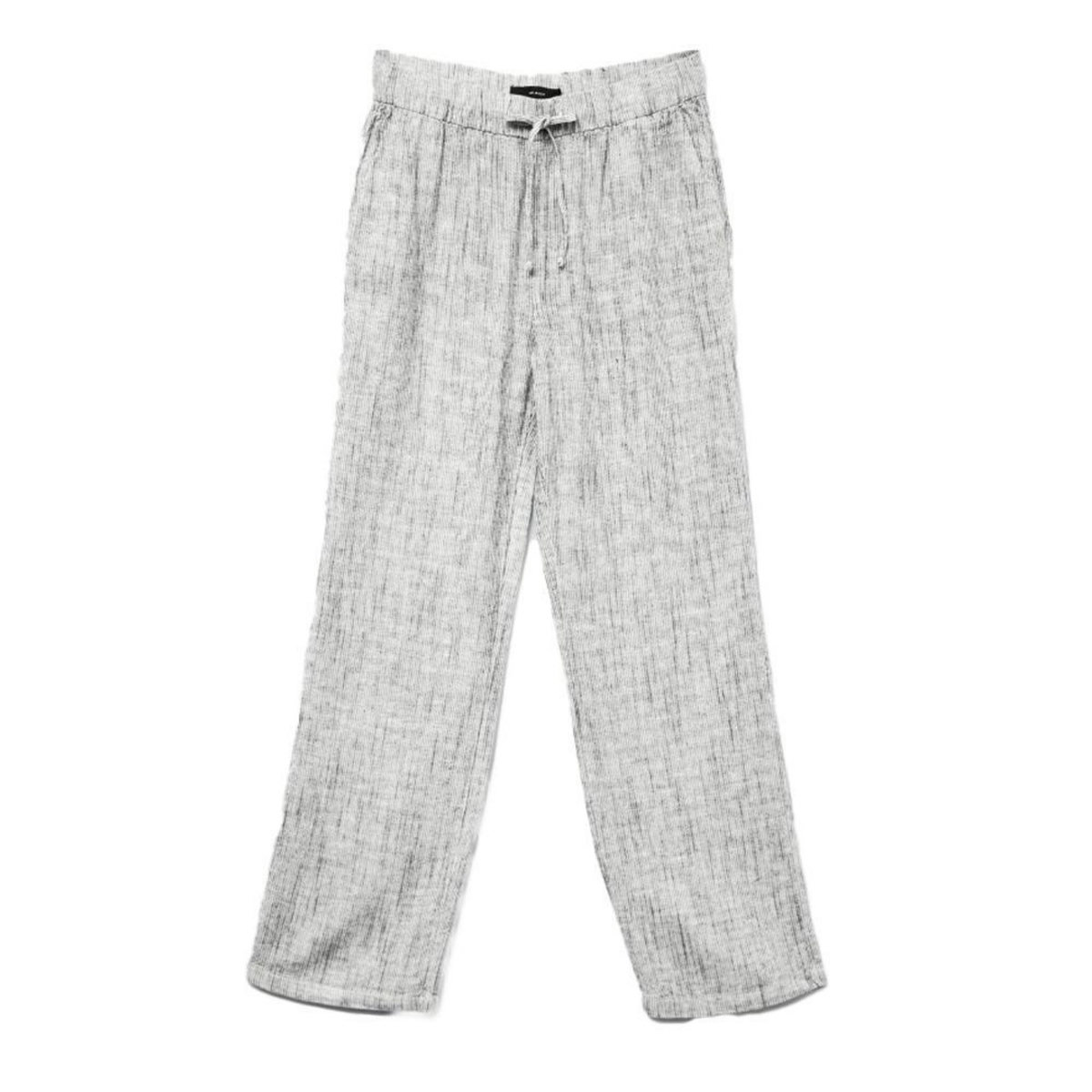 Vero Moda Pantalon Toile /Blanc Femme Vero Moda Line   XS