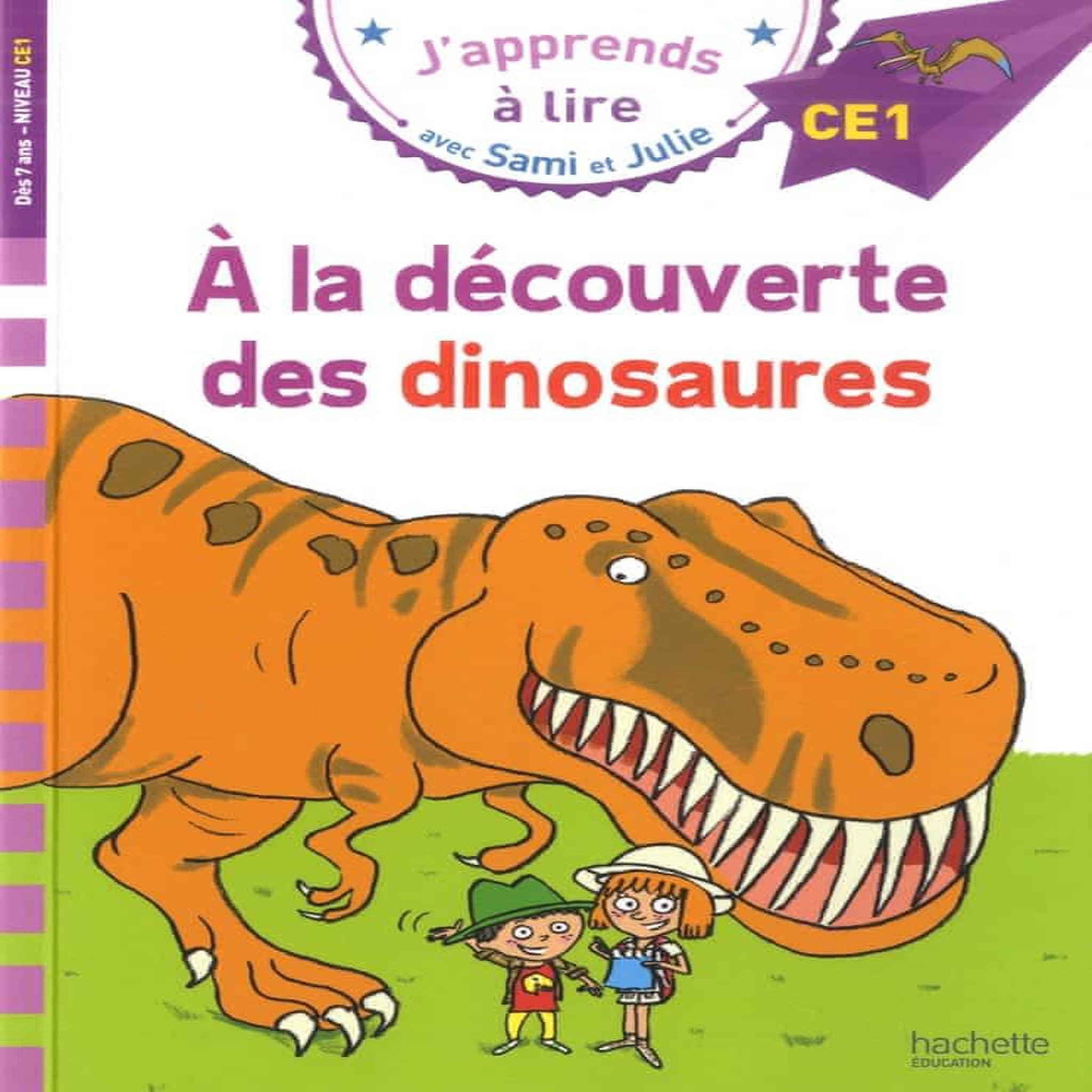 J'APPRENDS A LIRE AVEC SAMI ET JULIE : A LA DECOUVERTE DES DINOSAURES. NIVEAU CE1, Massonaud Emmanuelle