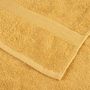 Voir la diapositive 5 : VIDAXL Serviettes de visage de qualité supérieure SOLUND 10 pcs doré