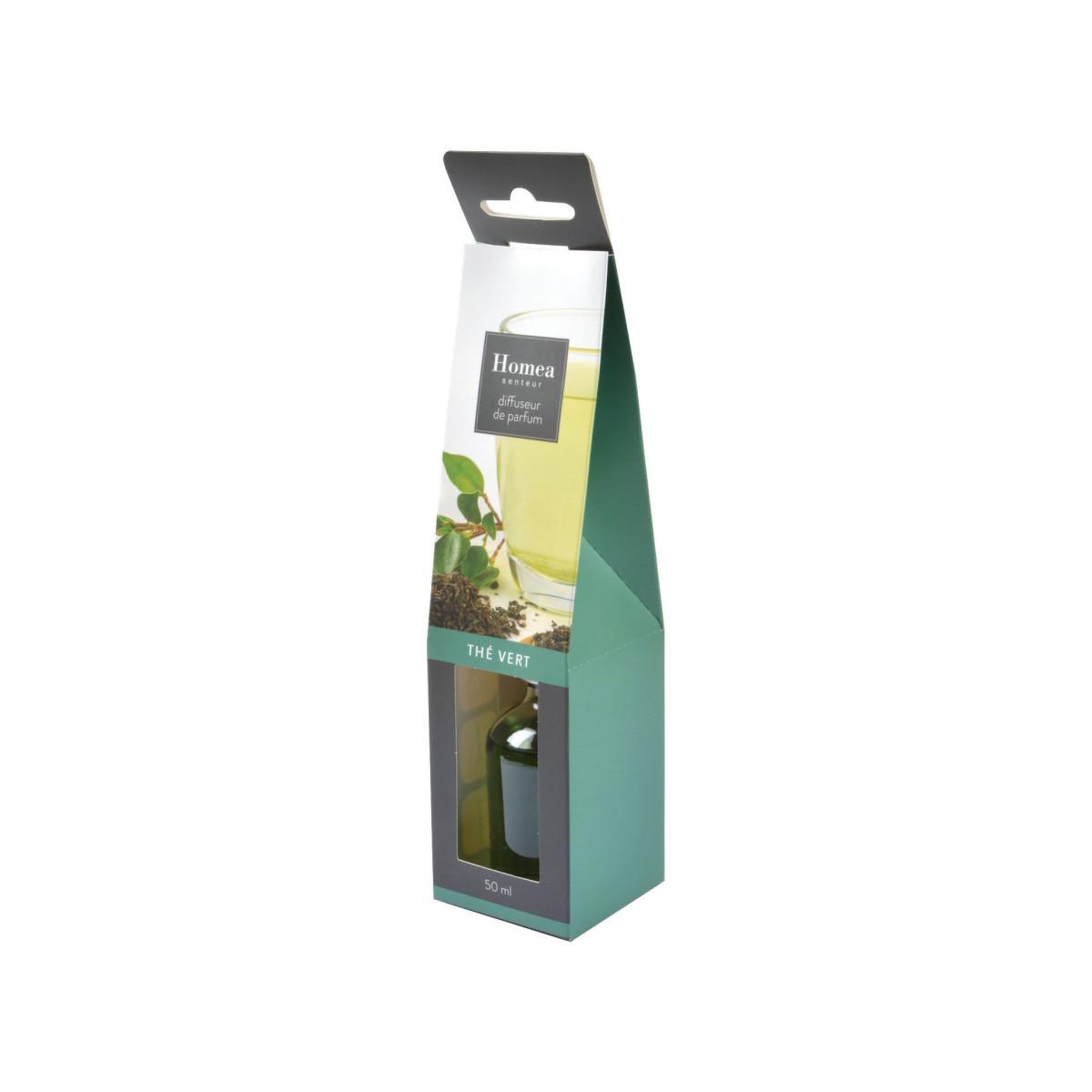 Voir la diapositive 3 : HOMEA Diffuseur de parfum  essentiel ii  50ml thé vert