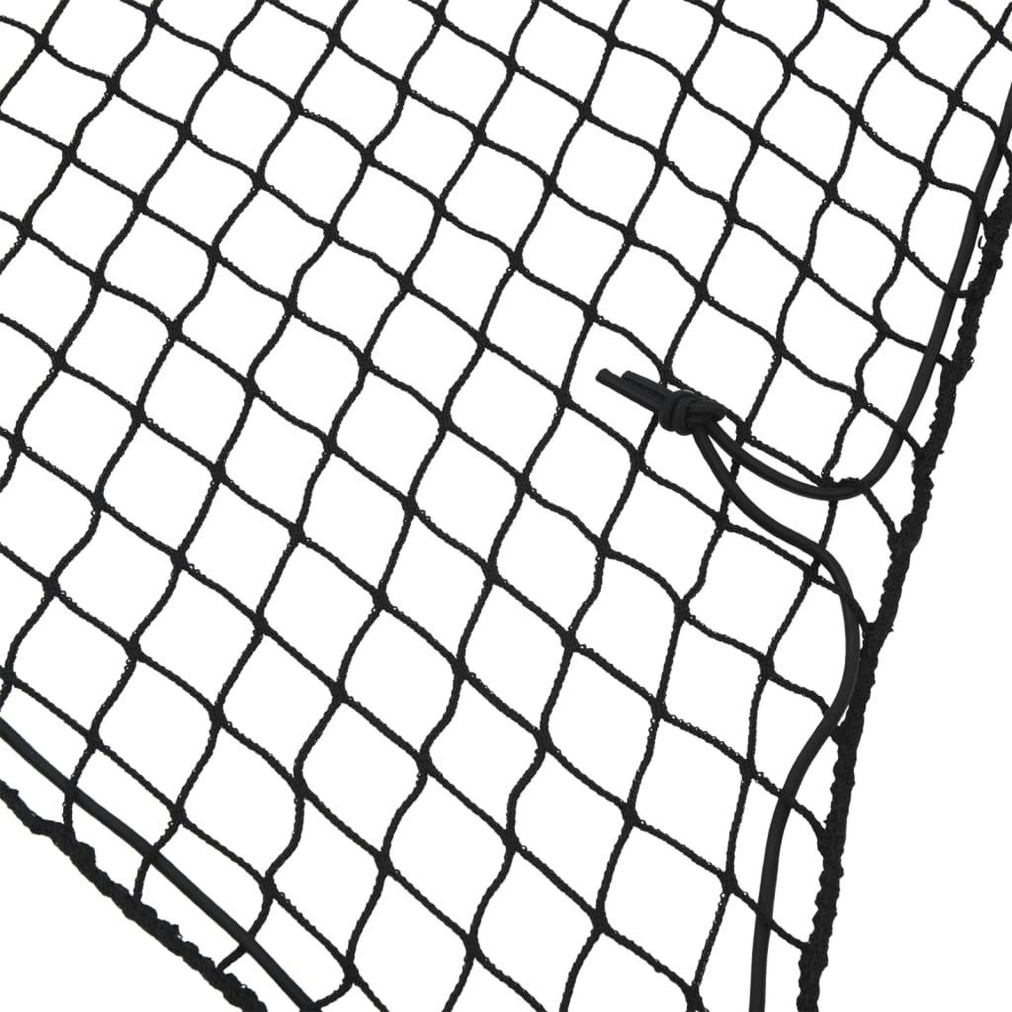 Voir la diapositive 3 : VIDAXL Filet pour remorque avec corde elastique noir 7x3,5 m PP