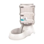 M PETS M-PETS Distributeur deau Hexagonal - 3500ml - Blanc - Pour chien