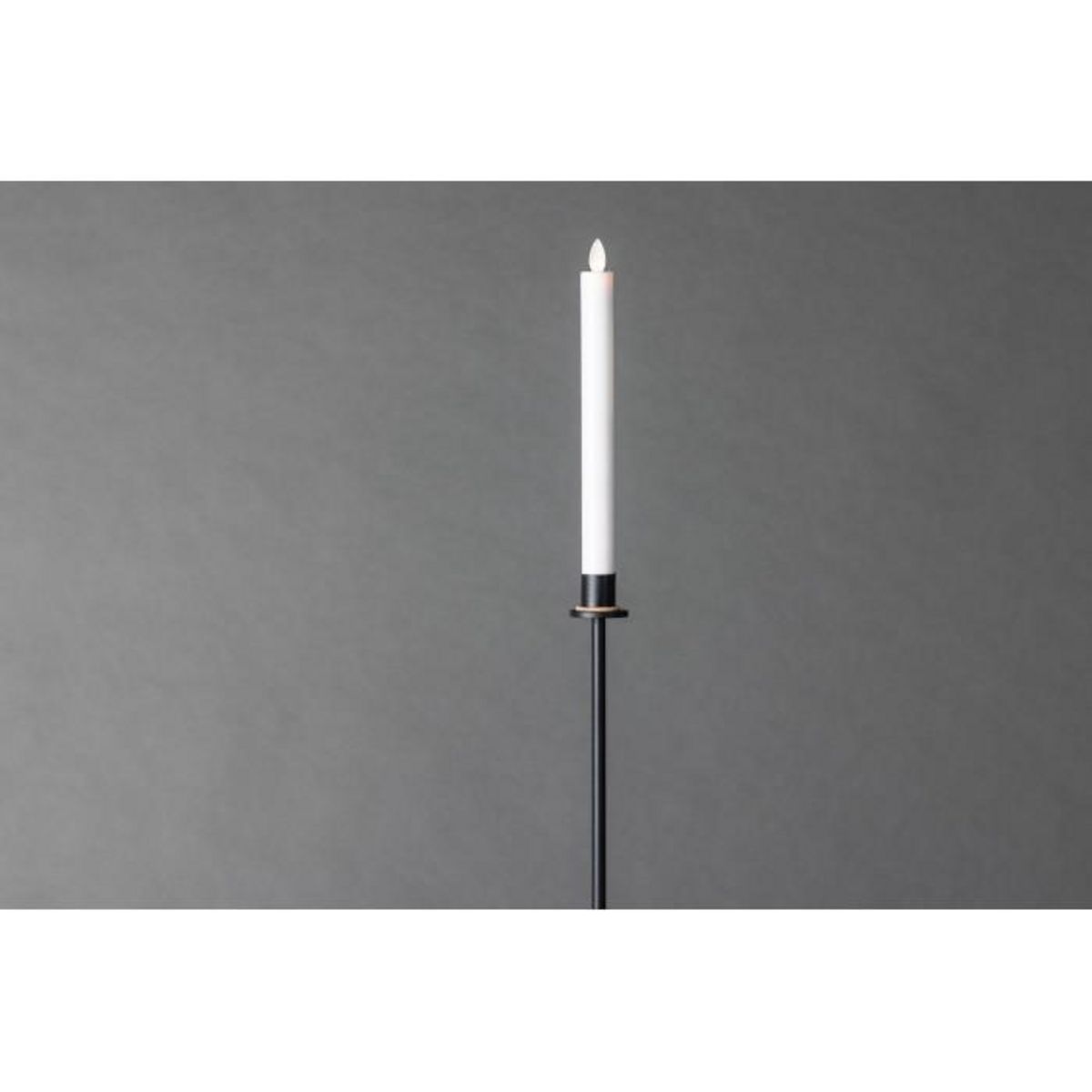 Paris Prix Bougeoir à LED en Métal  Hogehall  102cm Noir