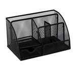 FIVE Organiseur de bureau en métal HAVI - Noir