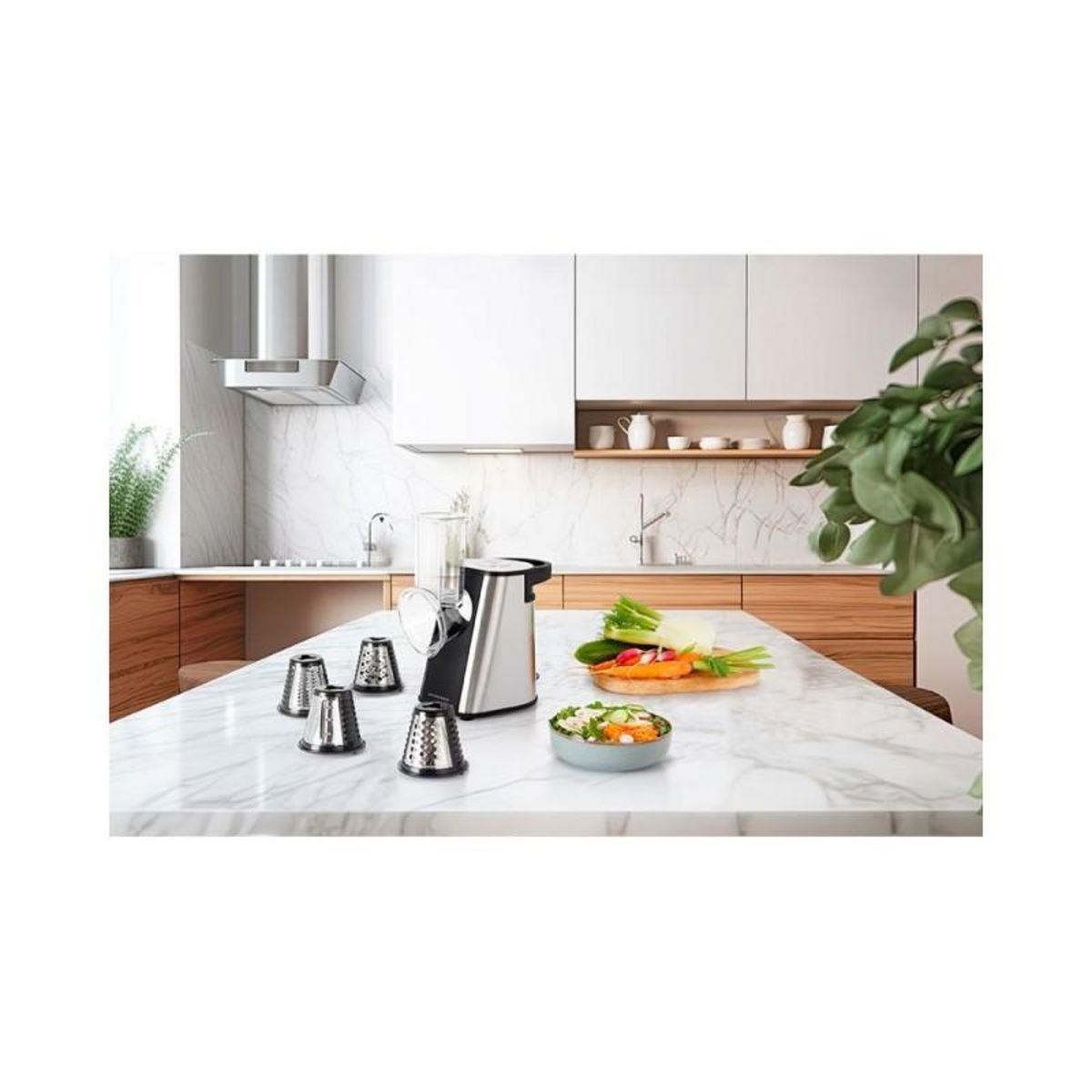 SCHNEIDER Râpe à Légumes électrique Scfp34200x Schneider