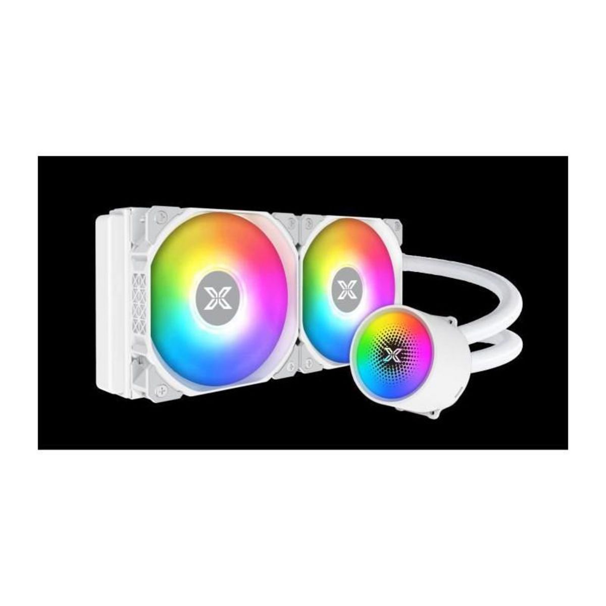 Xigmatek Watercooling CPU - XIGMATEK - Liquid Killer X 240 Arctic - Blanc - 2x120mm