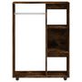Voir la diapositive 5 : VIDAXL Garde-robe Chene fume 80x40x110 cm Bois d'ingenierie
