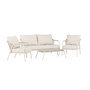 Voir la diapositive 1 : Paris Prix Salon de Jardin 4 Places  Sicily  160cm Beige