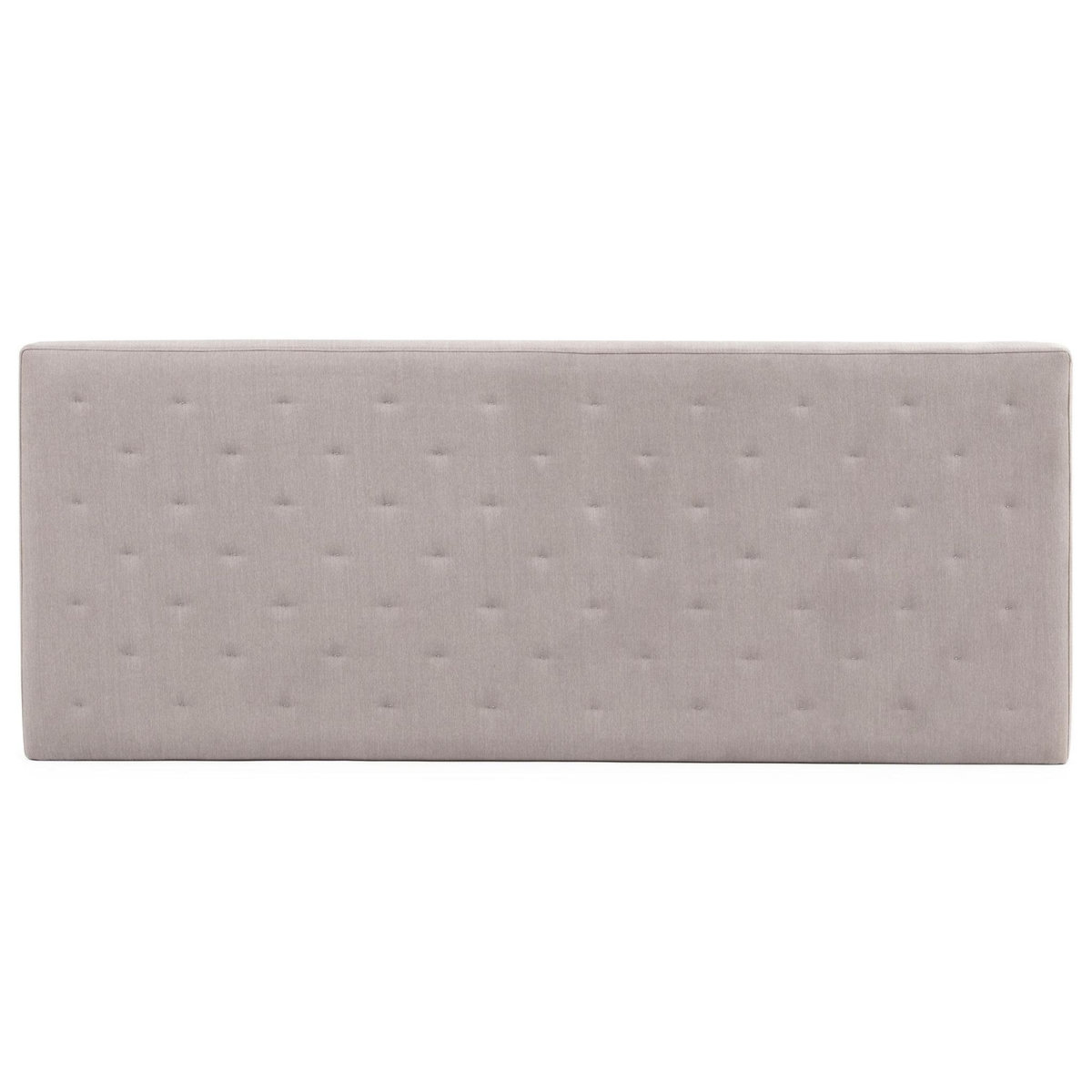 MARCKONFORT Tête de lit Malta 140x60 cm Couleur Gris, 8 cm d'épaisseur