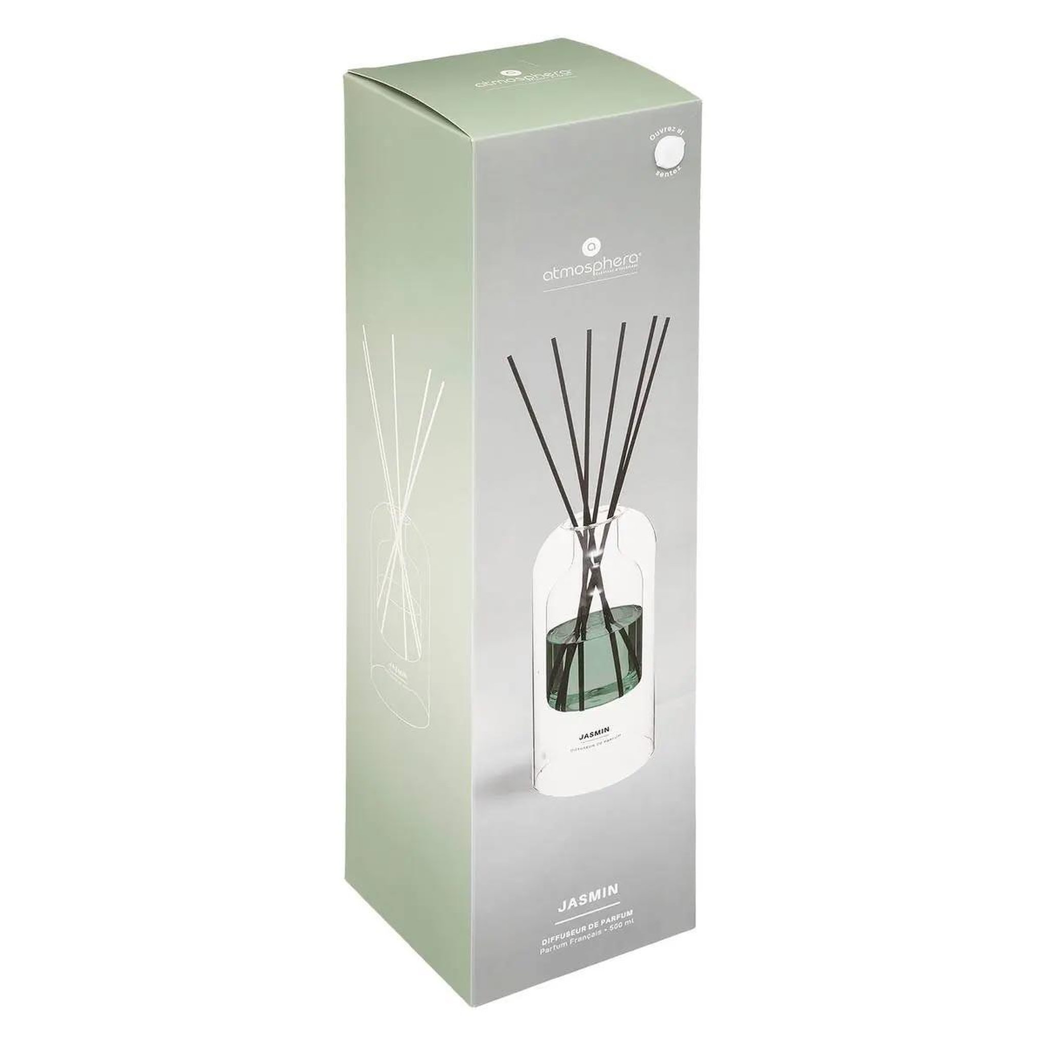Voir la diapositive 3 : ATMOSPHERA Diffuseur de parfum  ilan  500ml jasmin