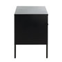Voir la diapositive 4 : Paris Prix Table de Chevet 1 Tiroir  Boston  50cm Noir