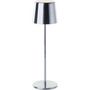 Voir la diapositive 6 : BRILLIANT Lampe a poser d'extérieur - BRILLIANT - XAANA - Rechargeable - Chrome - LED - 2W - 160lm - CCT - DIM - USB - IP44