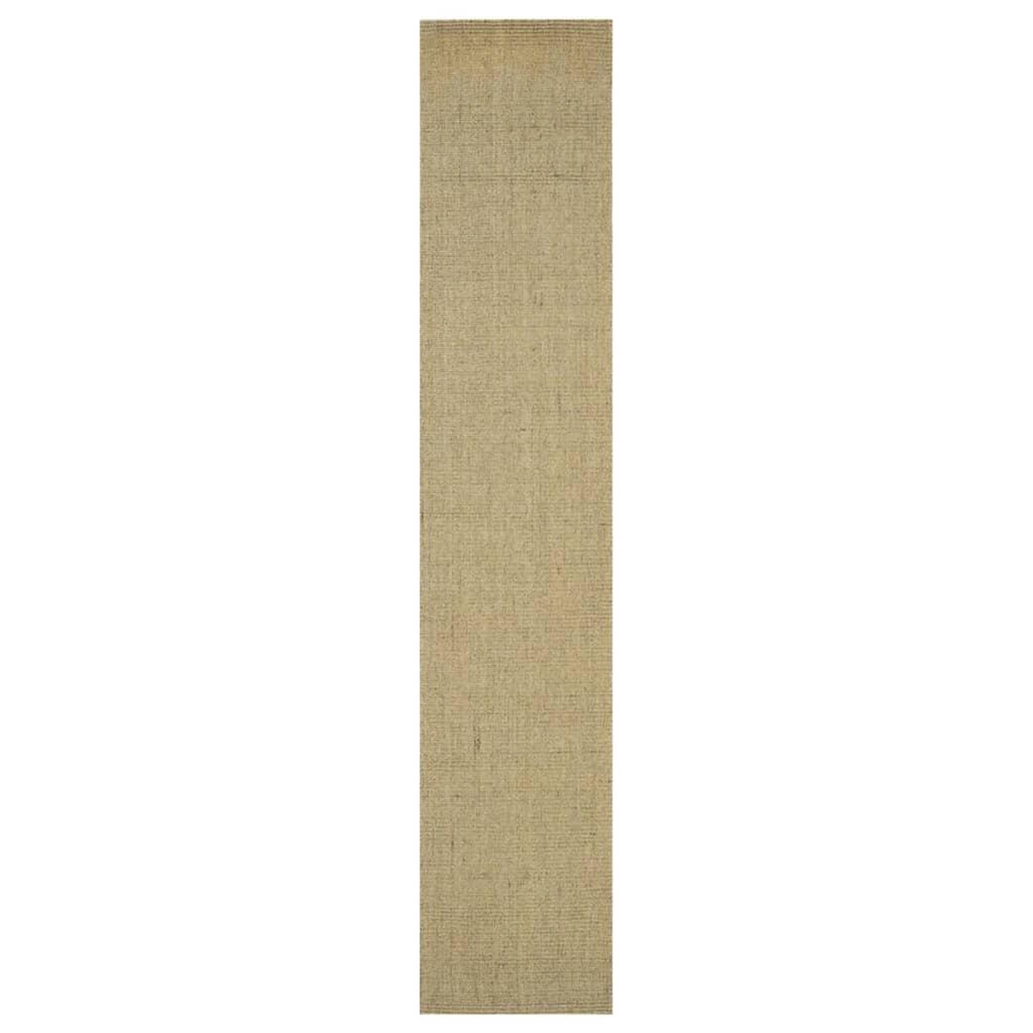 Voir la diapositive 2 : VIDAXL Tapis Sisal naturel 66x350 cm Vert