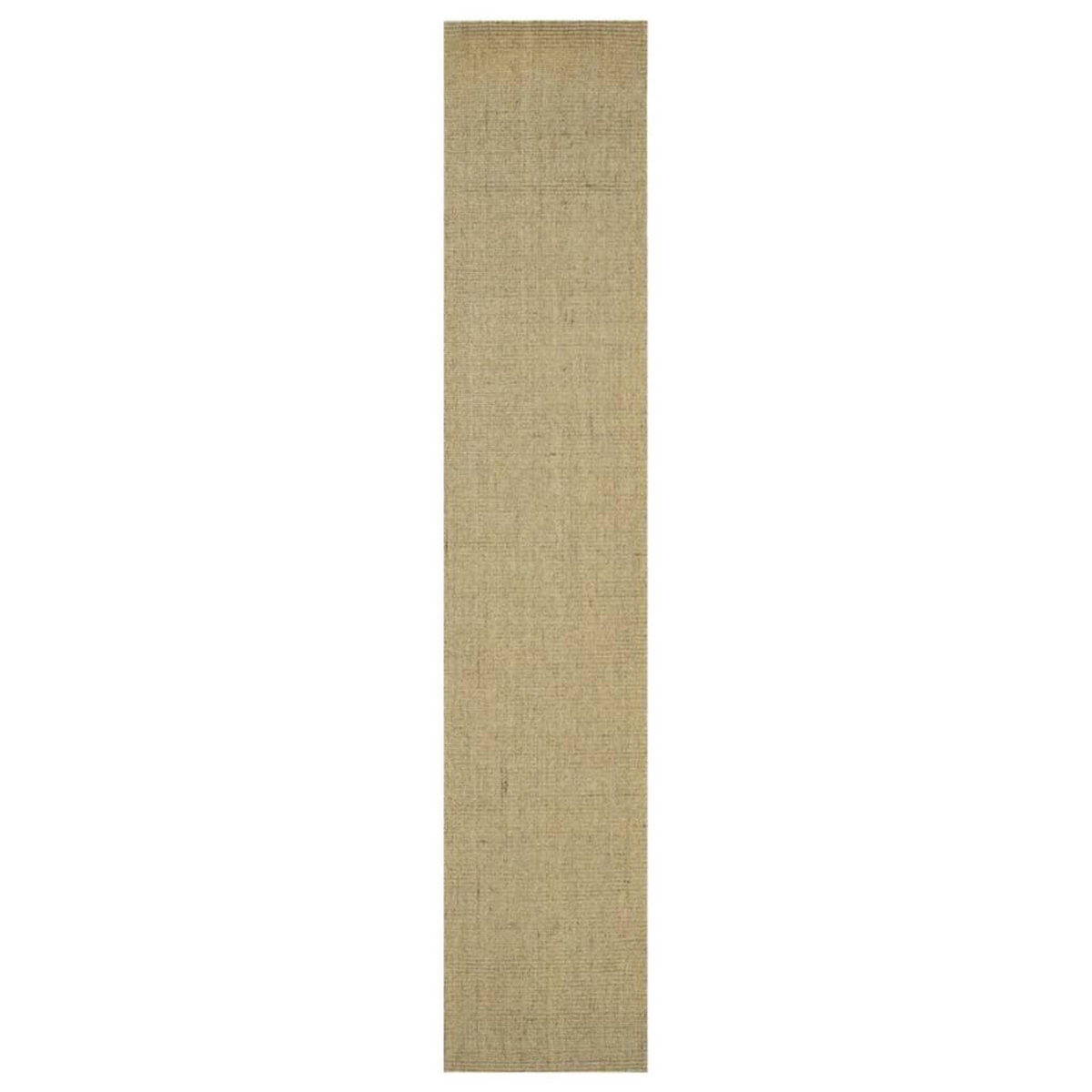 VIDAXL Tapis Sisal naturel 66x350 cm Vert