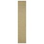 Voir la diapositive 2 : VIDAXL Tapis Sisal naturel 66x350 cm Vert