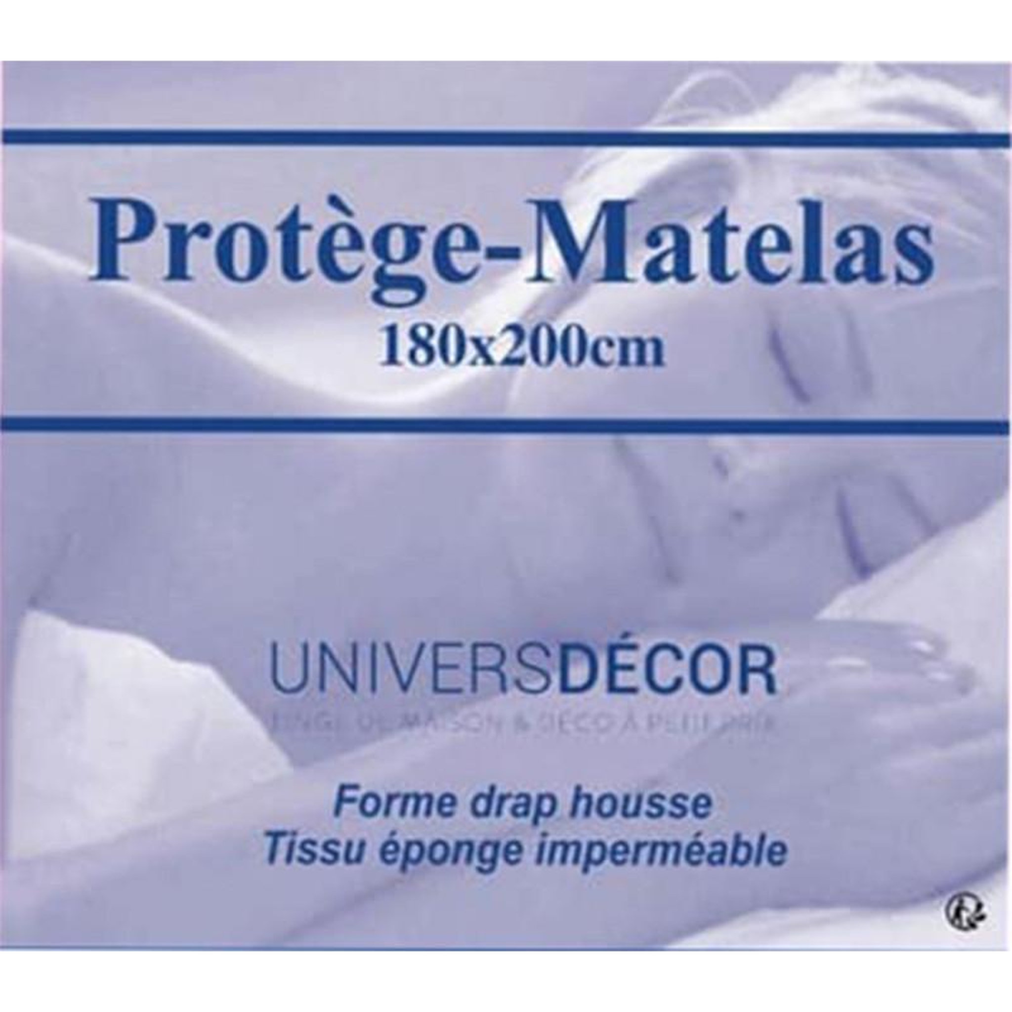 Voir la diapositive 4 : COTON PUR Lot de 2 Protèges matelas imperméable, absorbant et anti-acariens 180 x 200 cm King Size