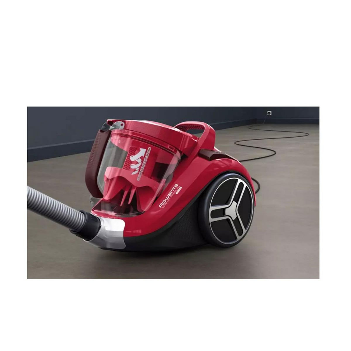 ROWENTA Aspirateur sans sac 900w 75db rouge - RO4B13EA