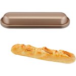 TEFAL Moule à pain Creabake 3 moules à petite baguette