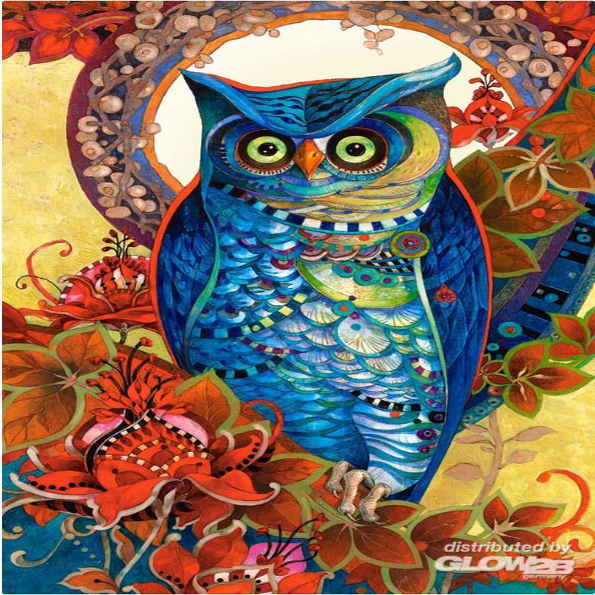Voir la diapositive 3 : Castorland Puzzle 1500 pièces : David Galchutt : Hibou