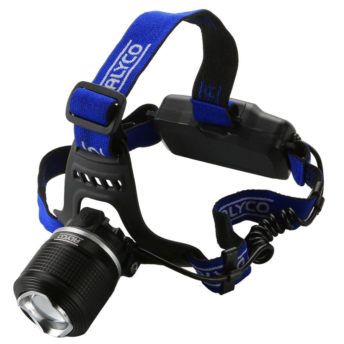 ALYCO Lampe frontale LED rechargeable 12 W