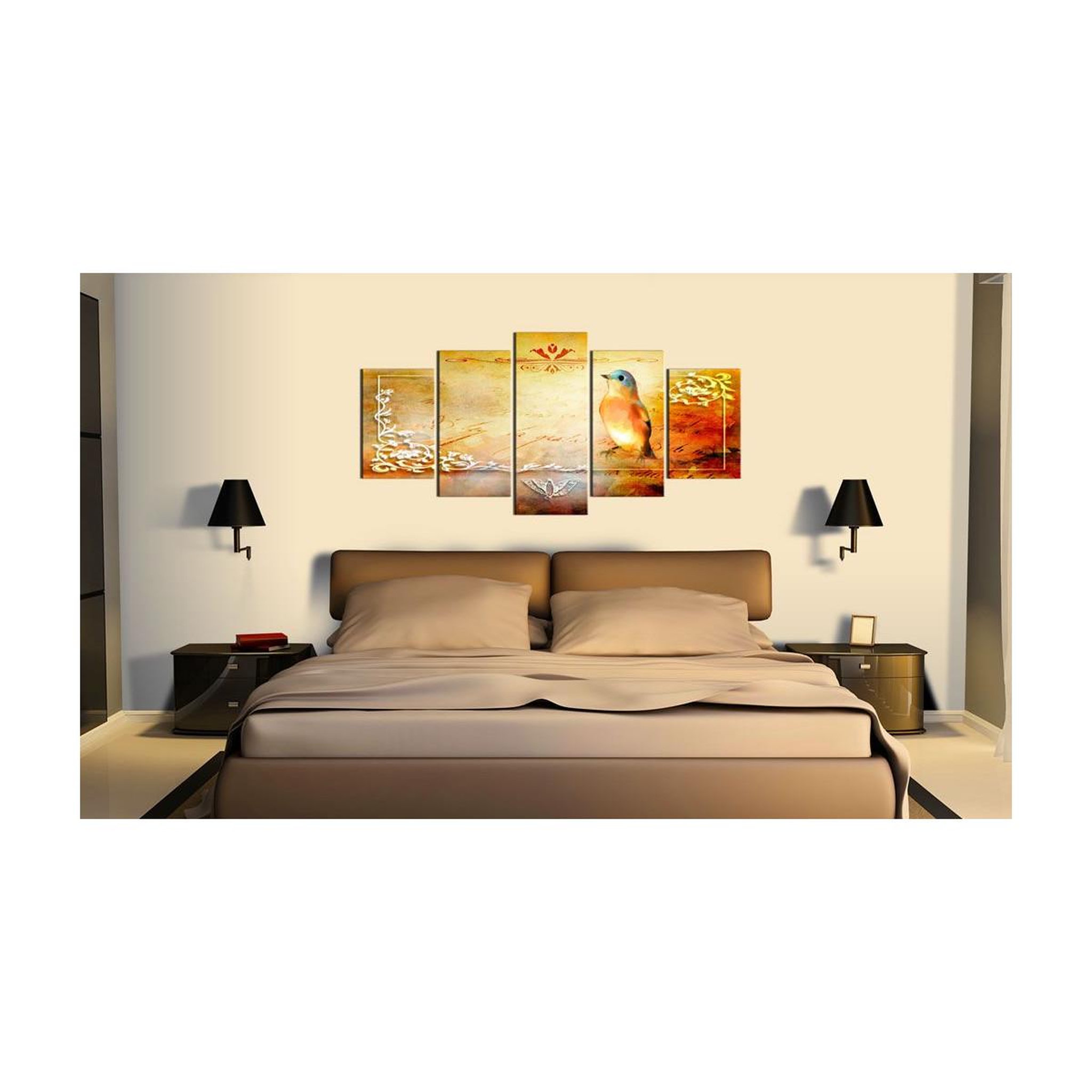 Voir la diapositive 2 : Paris Prix Tableau imprimé  lyrical thoughts