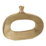 Voir la diapositive 1 : Paris Prix Vase Ovale Design  Nina  23cm Or