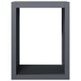 Voir la diapositive 4 : VIDAXL Portant de bois de chauffage anthracite 60x40x80 cm acier